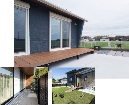 ウッドデッキテラスイメージ