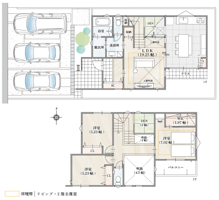 加古郡播磨町 ストークビレッジ稲美町国岡1号地モデルハウス SHOWA GROUP(ショウワグループ)株式会社・昭和住宅 間取りプラン