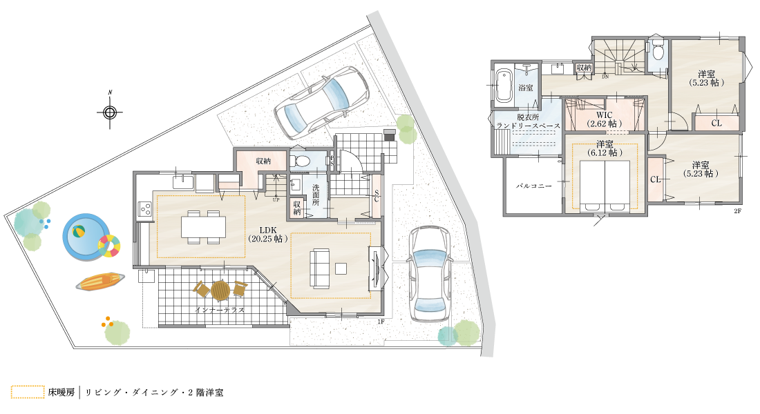 加古郡播磨町 ストークビレッジ稲美町国岡12号地モデルハウス SHOWA GROUP(ショウワグループ)株式会社・昭和住宅 間取りプラン