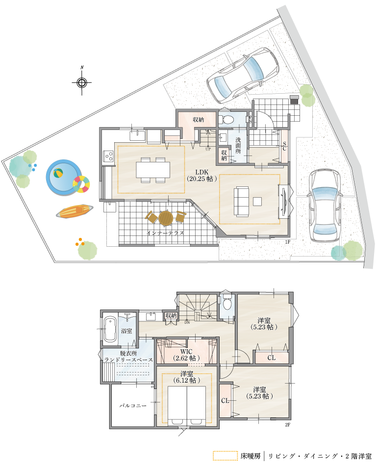 加古郡播磨町 ストークビレッジ稲美町国岡12号地モデルハウス SHOWA GROUP(ショウワグループ)株式会社・昭和住宅 間取りプラン