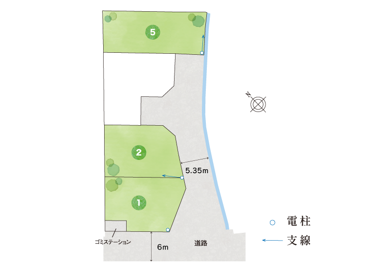 加古川市　ブライトシティ加古川町木村Ⅰ　SHOWA GROUP（ショウワグループ）（株）　昭和住宅　区画図