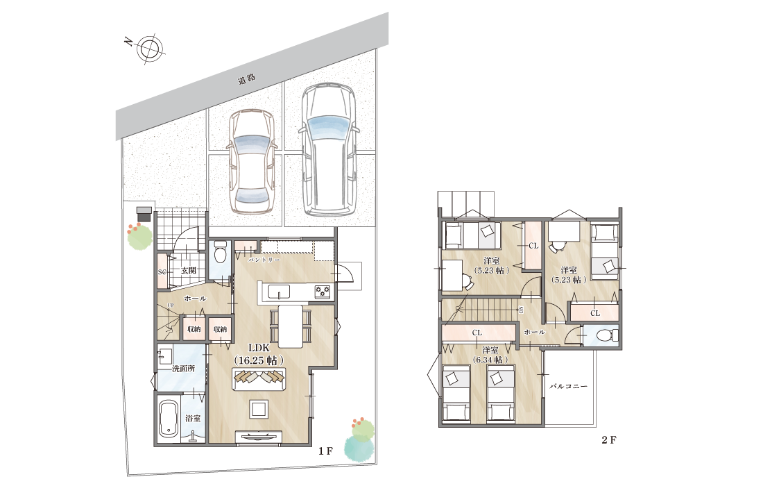 加古川市　ブライトシティ加古川町木村Ⅱ9号地プラン