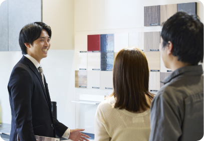 住宅設備を見学