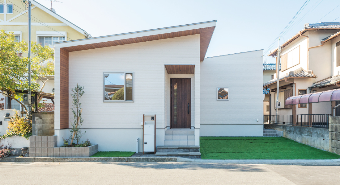 加古川市　フラットステージ野口町北野　モデルハウス　SHOWA GROUP（ショウワグループ）・昭和住宅 外観パース