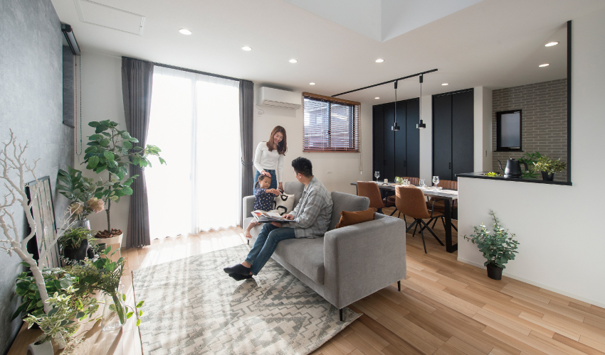 ストークガーデン東加古川駅前通りⅣ　1号地モデル　リビング