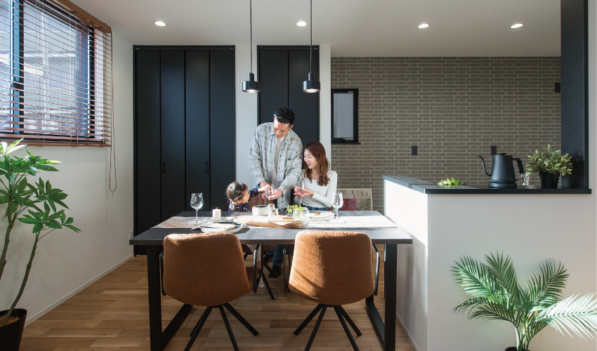 ストークガーデン東加古川駅前通りⅣ　1号地モデル　ダイニング