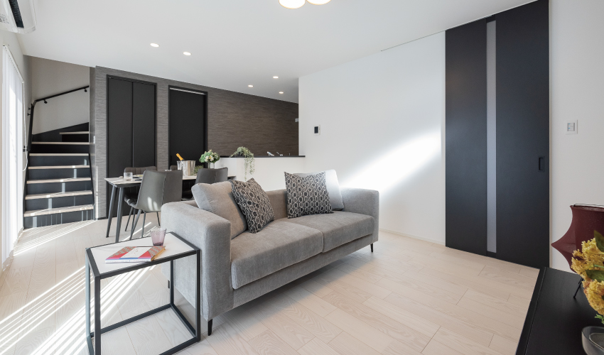 ストークビレッジ東加古川グランレジデンス　1号地モデル　リビング