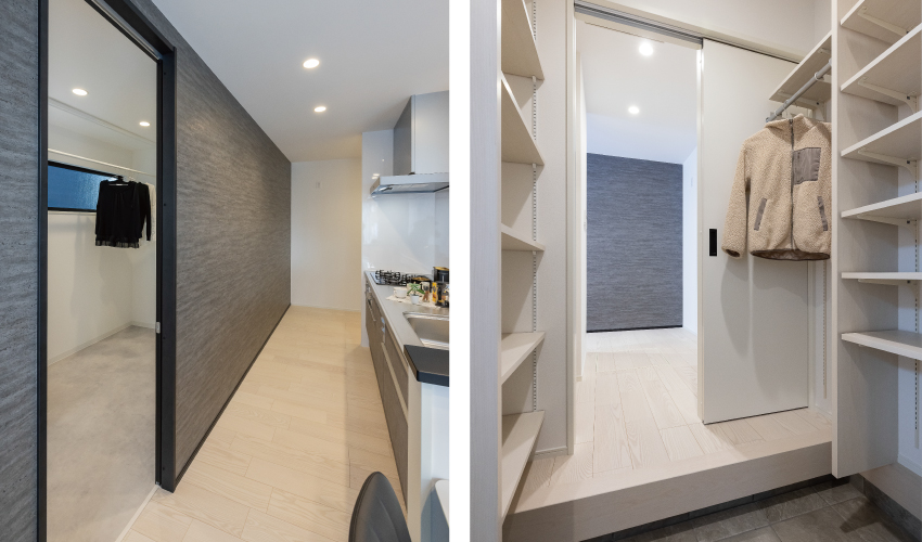 ストークビレッジ東加古川グランレジデンス　1号地モデル　収納