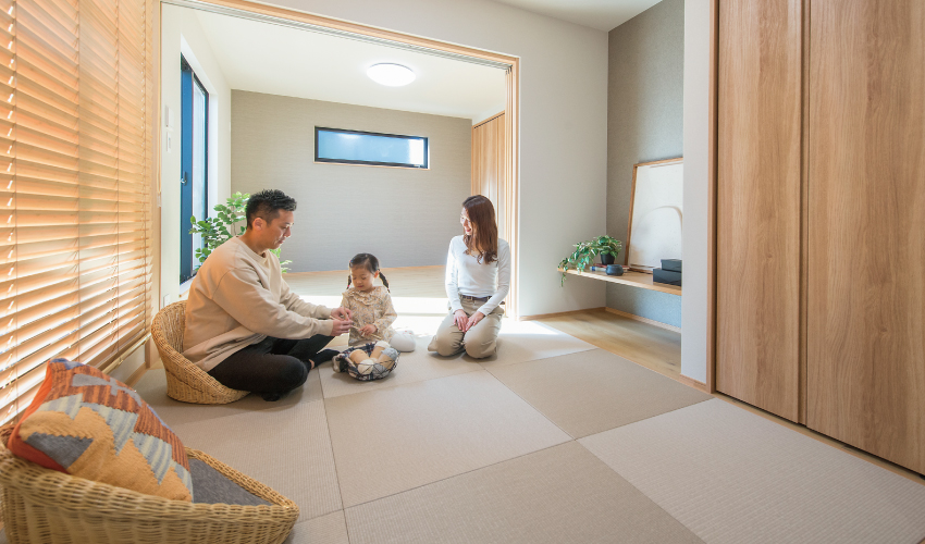 ストークビレッジ東加古川グランレジデンス　2号地モデル　寝室