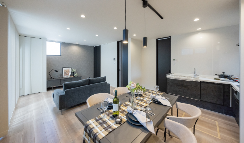 ストークビレッジ東加古川グランレジデンス　3号地モデル　LDK