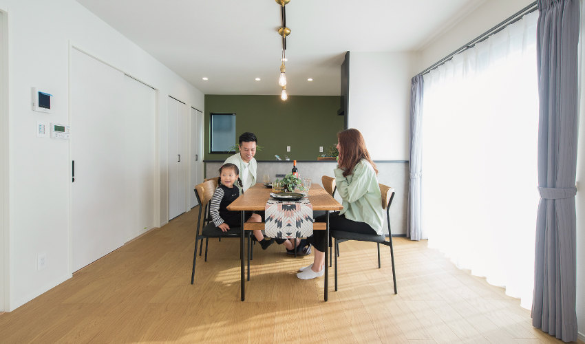 ストークビレッジ東加古川グランレジデンス　5号地モデル　ダイニング