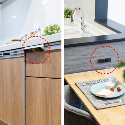 リアルサイズ展示場見学会　SHOWA GROUP株式会社（昭和住宅）　ストークガーデン東加古川駅前通りⅣ2号地　クッキングコンセント