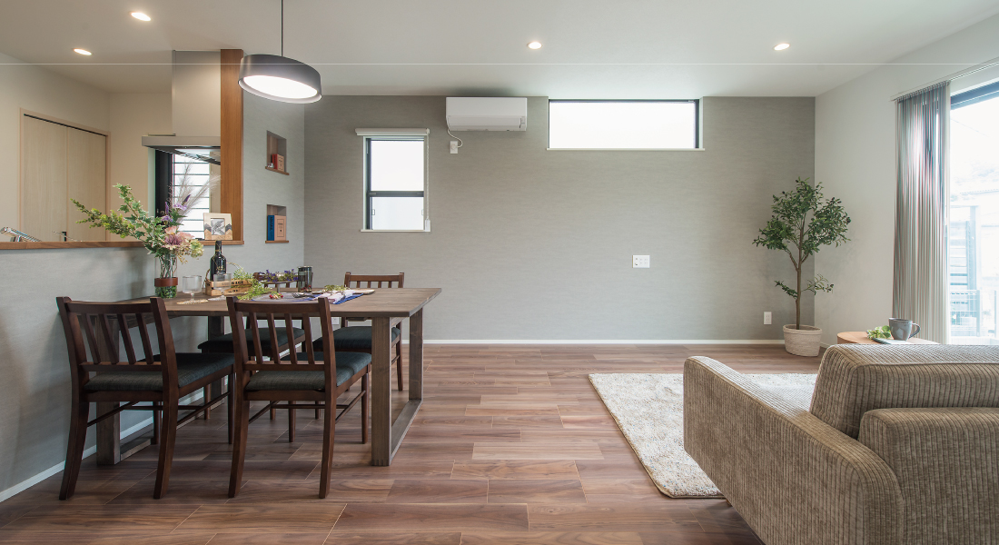 姫路エリア新築一戸建てモデルハウス見学会開催　SHOWA GROUP株式会社（昭和住宅）　ストークガーデン姫路八代緑ヶ丘3号地　モデルハウス　ダイニング