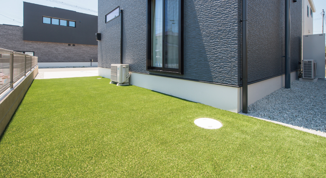 加古川市　ストークビレッジ宝殿駅前プレミアムⅡ　SHOWA GROUP（ショウワグループ）（株）　昭和住宅　プライベートガーデン