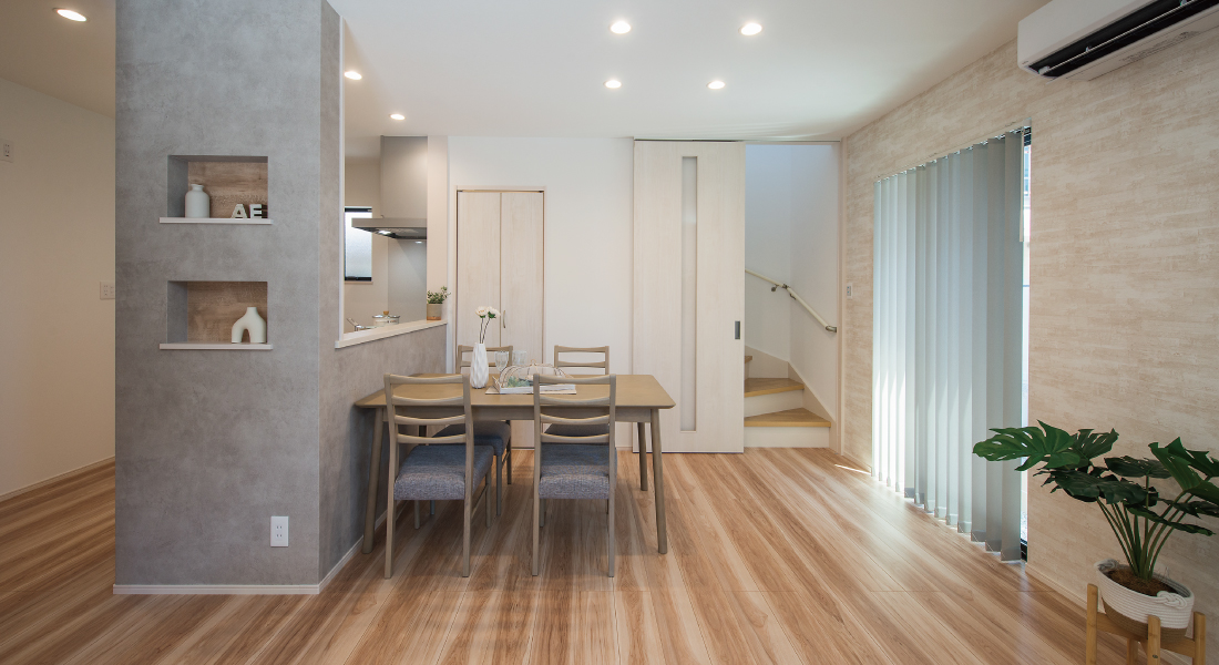 加古川市　ストークビレッジ宝殿駅前プレミアムⅡ　SHOWA GROUP（ショウワグループ）（株）　昭和住宅 ダイニング・ニッチ