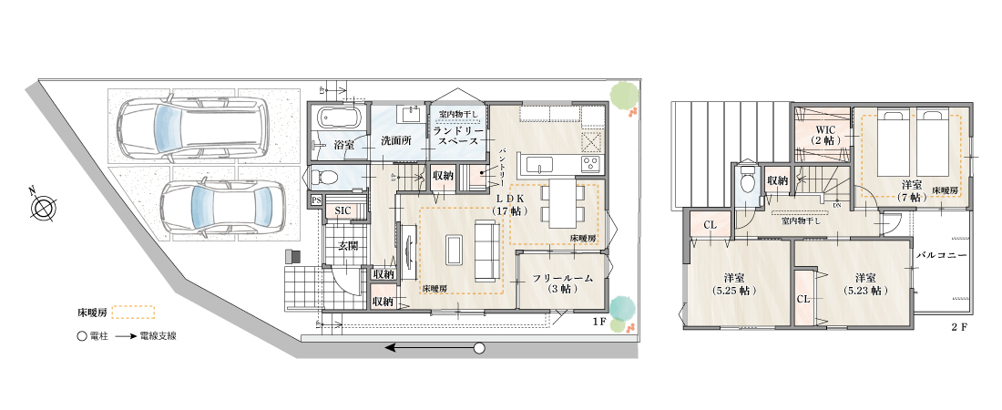 加古川市　ストークガーデン別府駅南1号地モデルハウス　SHOWA GROUP（ショウワグループ）株式会社・昭和住宅 間取りプラン