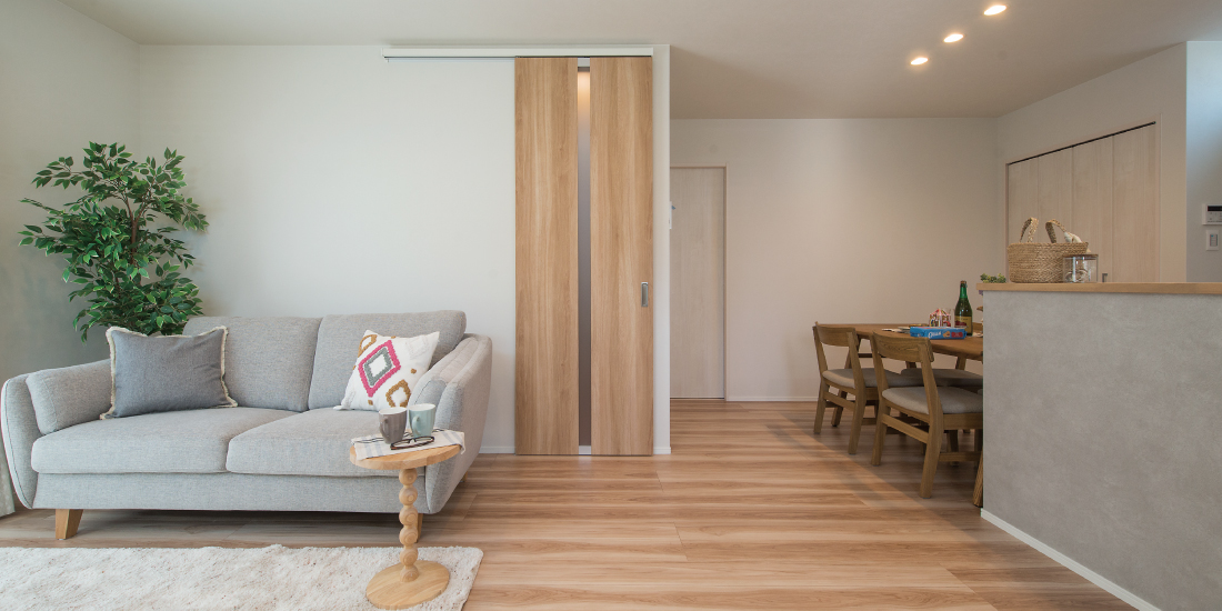 姫路市　ストークガーデン姫路伊伝居1号地モデルハウス　SHOWA GROUP（ショウワグループ）昭和住宅　リビング