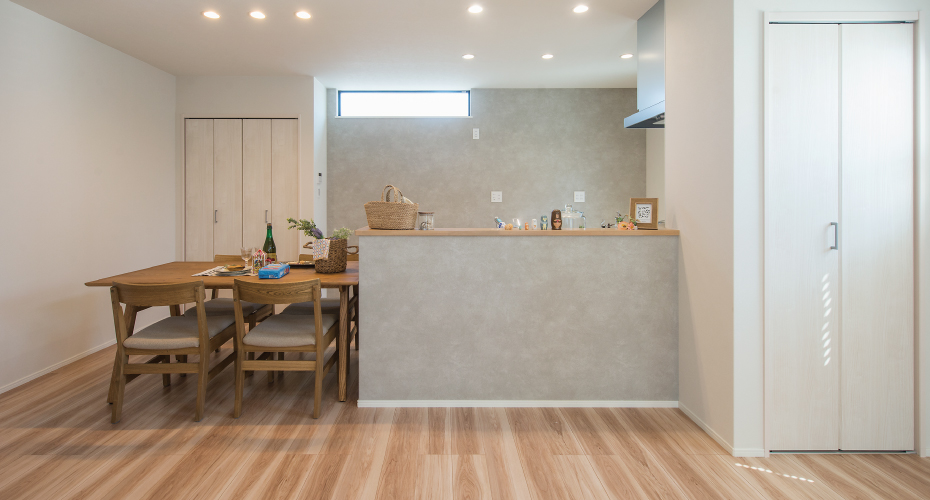 姫路市　ストークガーデン姫路伊伝居1号地モデルハウス　SHOWA GROUP（ショウワグループ）昭和住宅　ダイニング