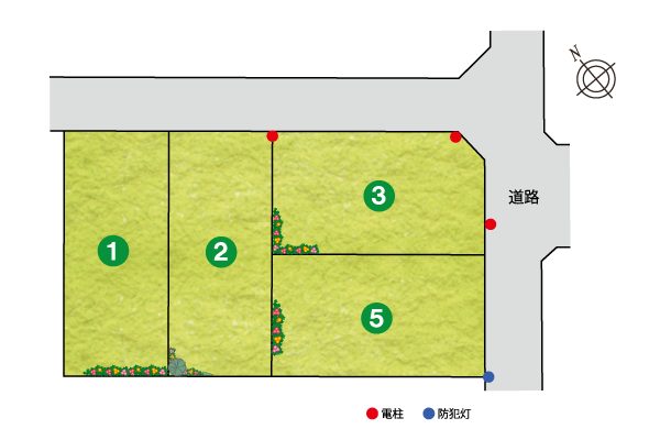 加古川市　ストークガーデン平岡町二俣Ⅱ　SHOWA GROUP（ショウワグループ）（株）昭和住宅　区画図