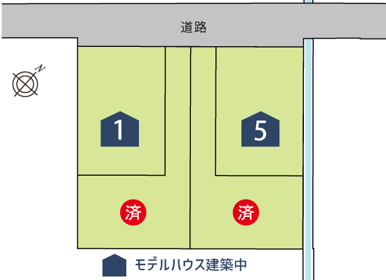 高砂市　ストークガーデン宝殿駅前Ⅲ　SHOWA GROUP（ショウワグループ）（株）　昭和住宅　区画図