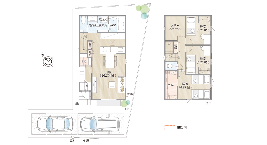 播磨町　ストークガーデン播磨石ヶ池公園3号地　SHOWA GROUP（ショウワグループ）株式会社・昭和住宅 3号地プラン