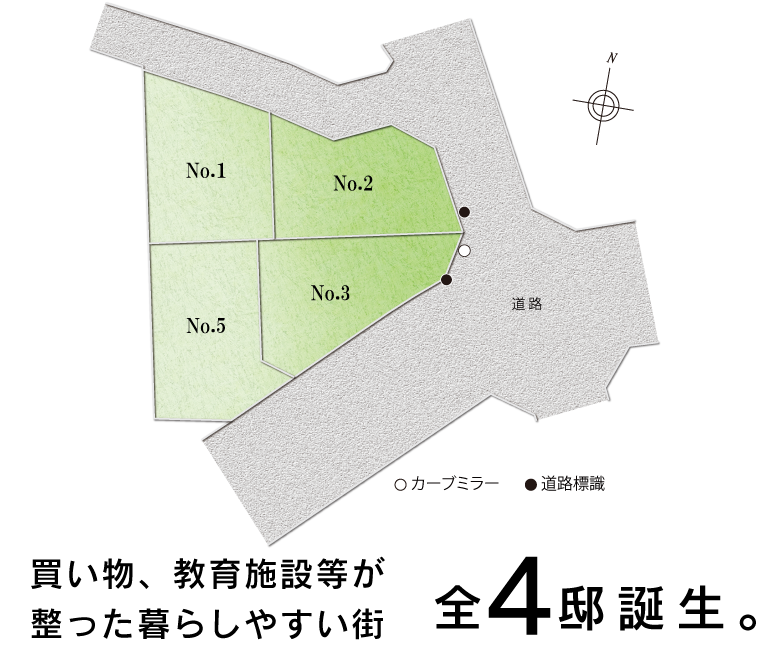 神戸市　ストークガーデン神戸西区上新地　SHOWA GROUP（ショウワグループ）（株）　昭和住宅　区画図