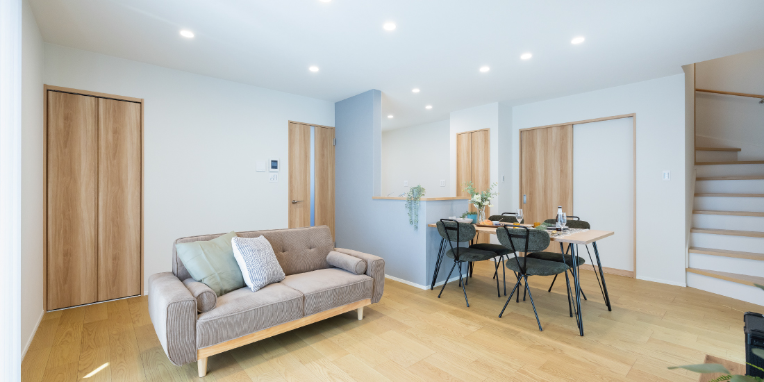 加古川市　ストークガーデン野口町野口2号地モデルハウス　SHOWA GROUP（ショウワグループ）昭和住宅　リビング