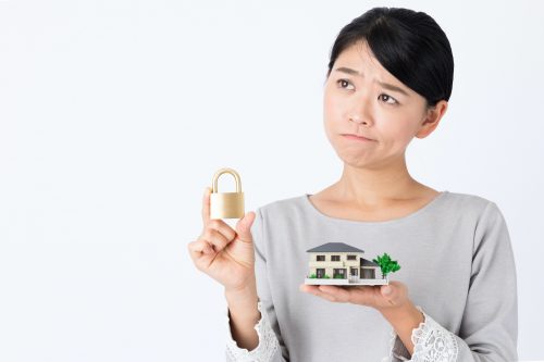 portrait of young asian woman on white background