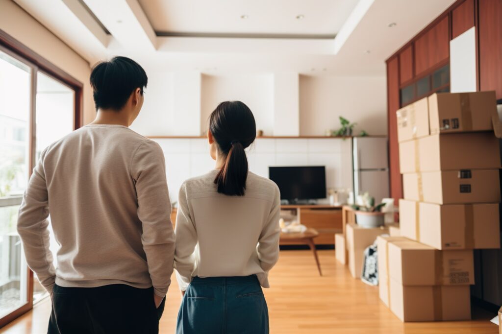 新婚の夫婦イメージ01