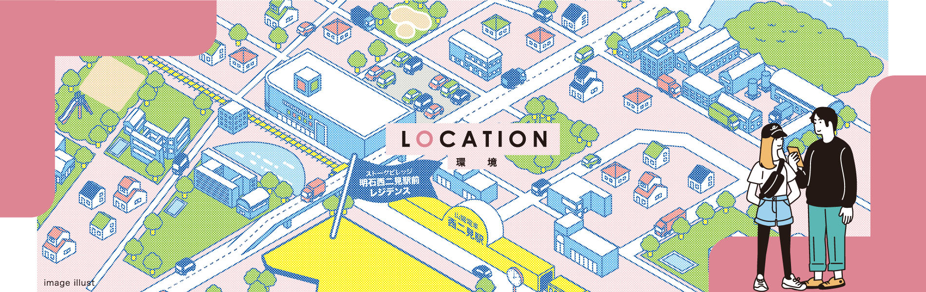 明石市　ストークビレッジ明石西二見駅前レジデンス　SHOWA GROUP（ショウワグループ）（株）　昭和住宅　ロケーション