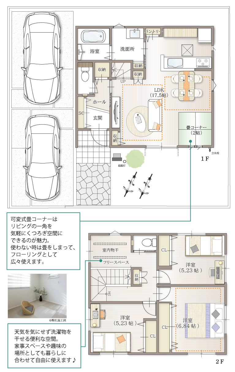 ストークビレッジ東加古川グランレジデンス18号地モデルハウス SHOWA GROUP(ショウワグループ)株式会社・昭和住宅 間取りプラン