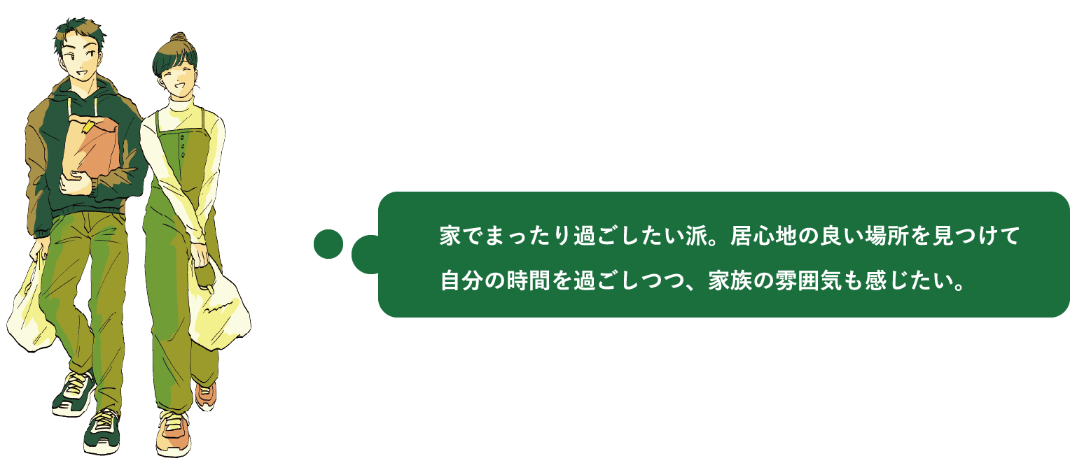 加古川市 ストークビレッジ東加古川ヴェルデシティ　SHOWA GROUP（ショウワグループ）（株）　昭和住宅　イラスト人物