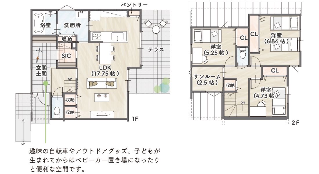 加古川市 ストークビレッジ東加古川ヴェルデシティ　SHOWA GROUP（ショウワグループ）（株）　昭和住宅　参考プラン