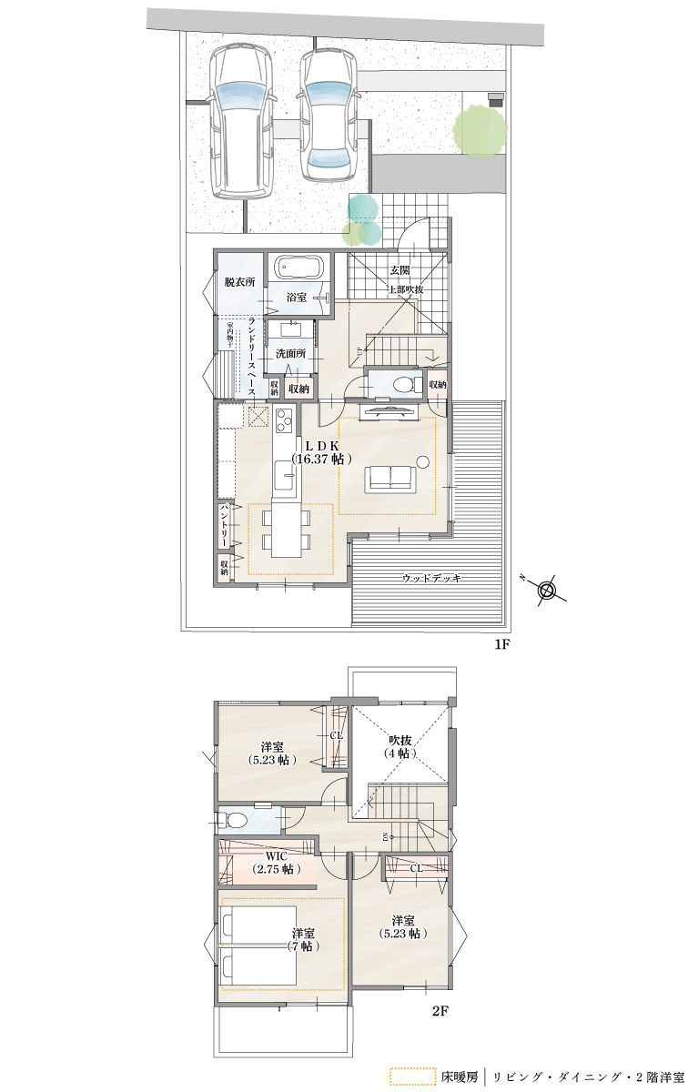 加古郡播磨町　ストークビレッジ稲美町国岡11号地モデルハウス　SHOWA GROUP（ショウワグループ）株式会社・昭和住宅 間取りプラン