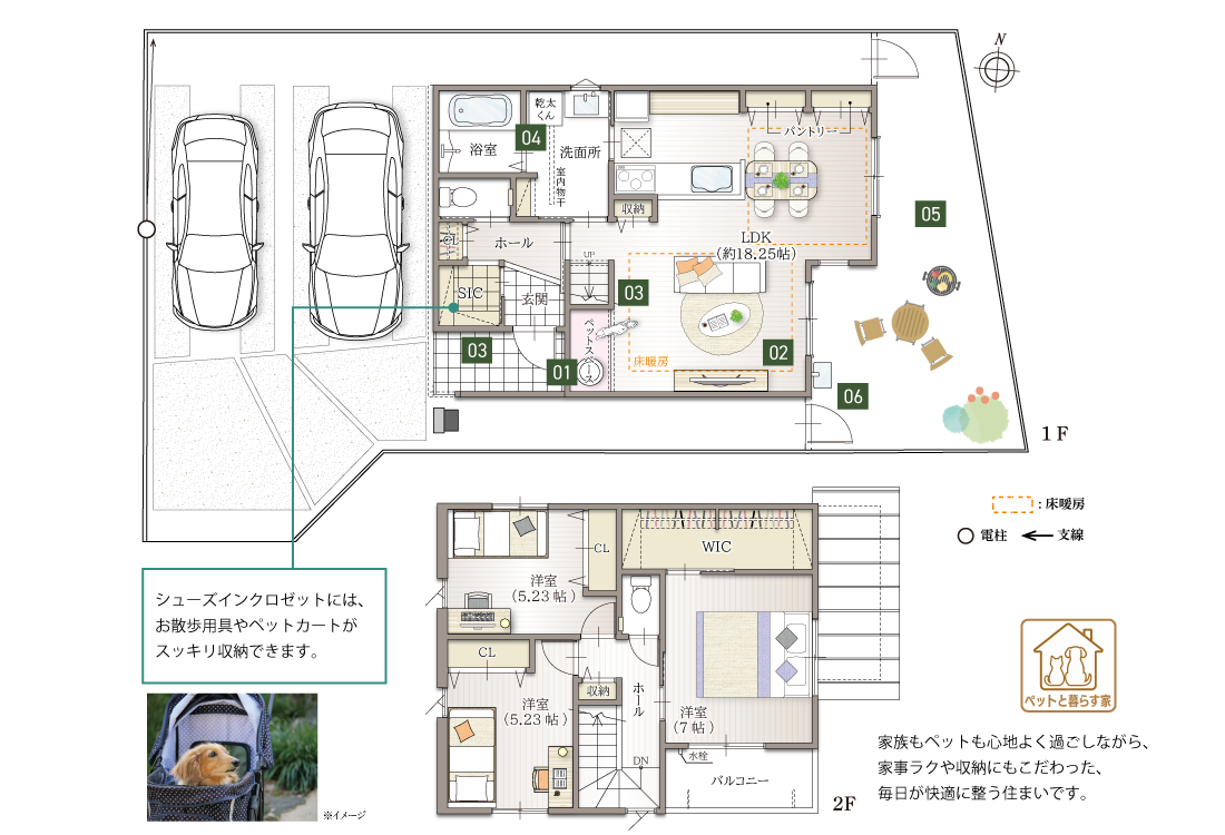 加古郡播磨町 ストークビレッジ稲美町国岡Ⅱ7号地モデルハウス SHOWA GROUP(ショウワグループ)株式会社・昭和住宅 間取りプラン