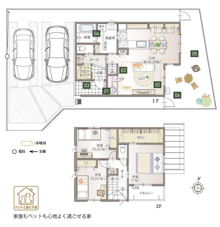 加古郡播磨町 ストークビレッジ稲美町国岡Ⅱ7号地モデルハウス SHOWA GROUP(ショウワグループ)株式会社・昭和住宅 間取りプラン