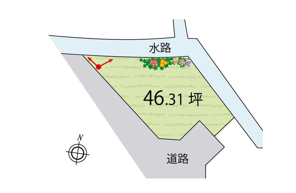 自由設計　土地探し　SHOWA GROUP（ショウワグループ）株式会社・昭和住宅　ストークビレッジ加古川町北在家16号地区画図