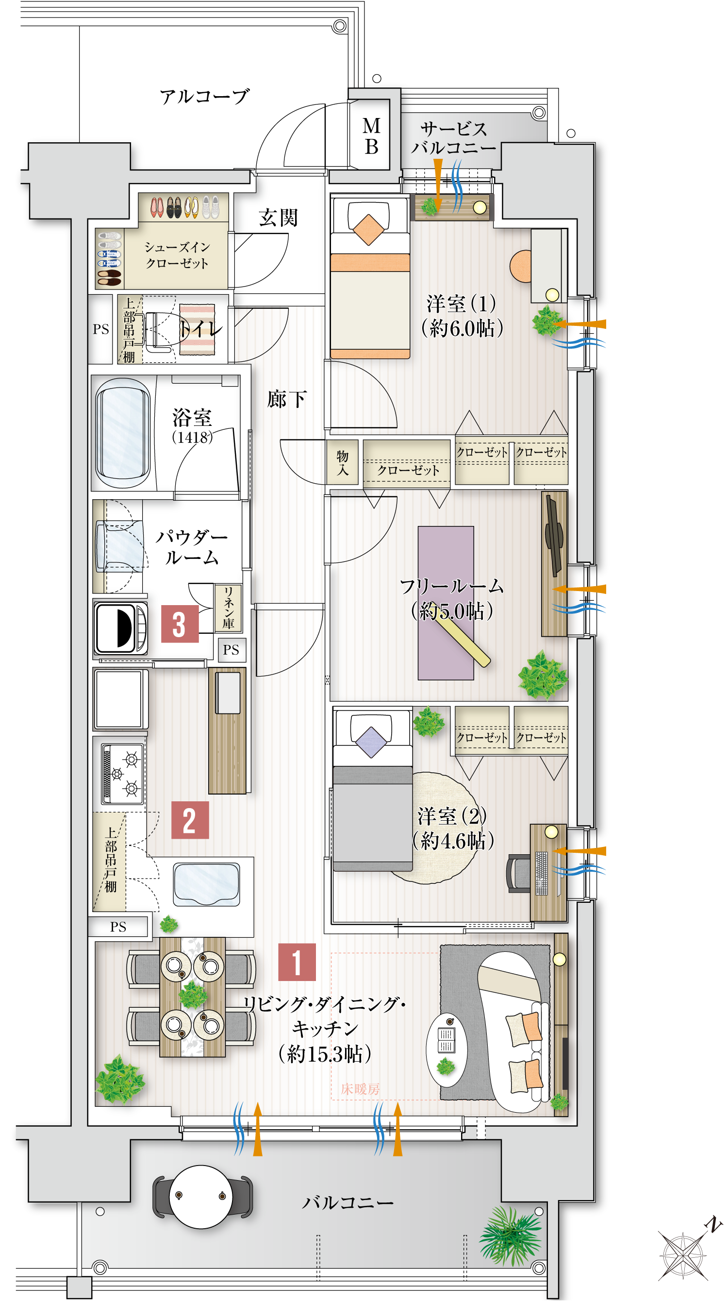 JR「東加古川」駅徒歩3分 リベール東加古川駅前通り ここ見て！ポイント　ディンクス　夫婦　二人暮らしプラン