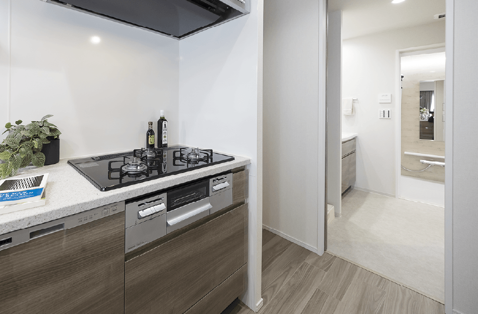 JR「東加古川」駅徒歩3分 リベール東加古川駅前通り ここ見て！ポイント　ディンクス　夫婦　二人暮らし　2WAY動線