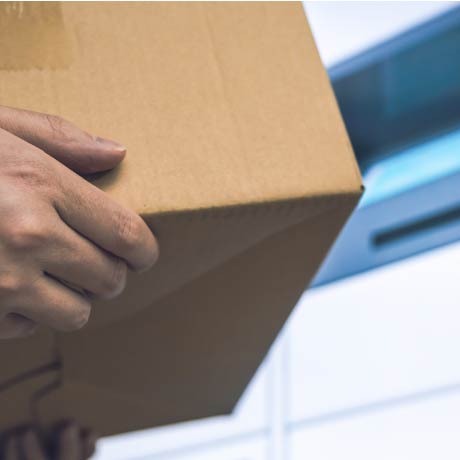 着荷通知機能付き宅配ボックス