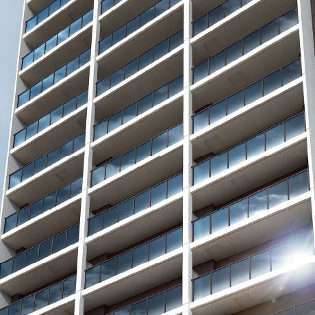 1フロア3邸設計