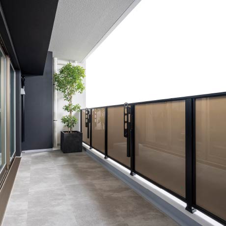 約1.8m出幅バルコニー