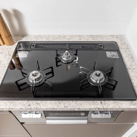 ガラストップコンロ