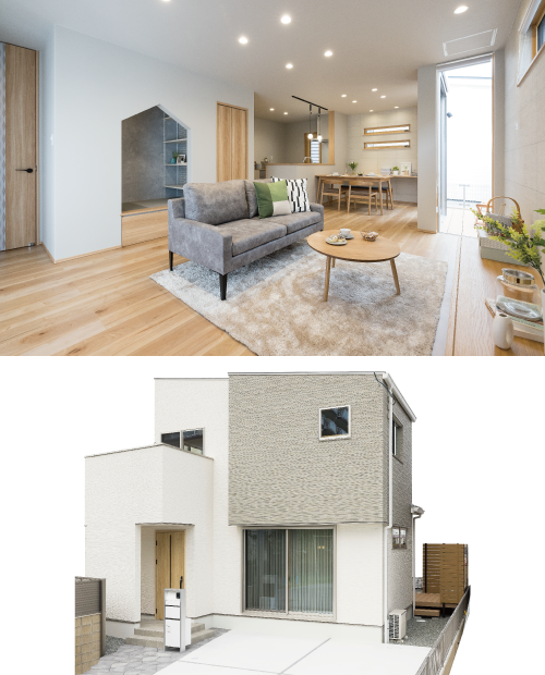 モデルハウス特集　街かど住宅展示場　ストークガーデン明石西プレミアム8号地モデルハウス　SHOWA GROUP（ショウワグループ）株式会社・昭和住宅　LDK