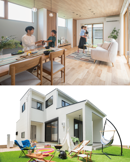 モデルハウス特集　ストークガーデン浜の宮パークサイド2号地モデルハウス　SHOWA GROUP（ショウワグループ）株式会社・昭和住宅　LDK