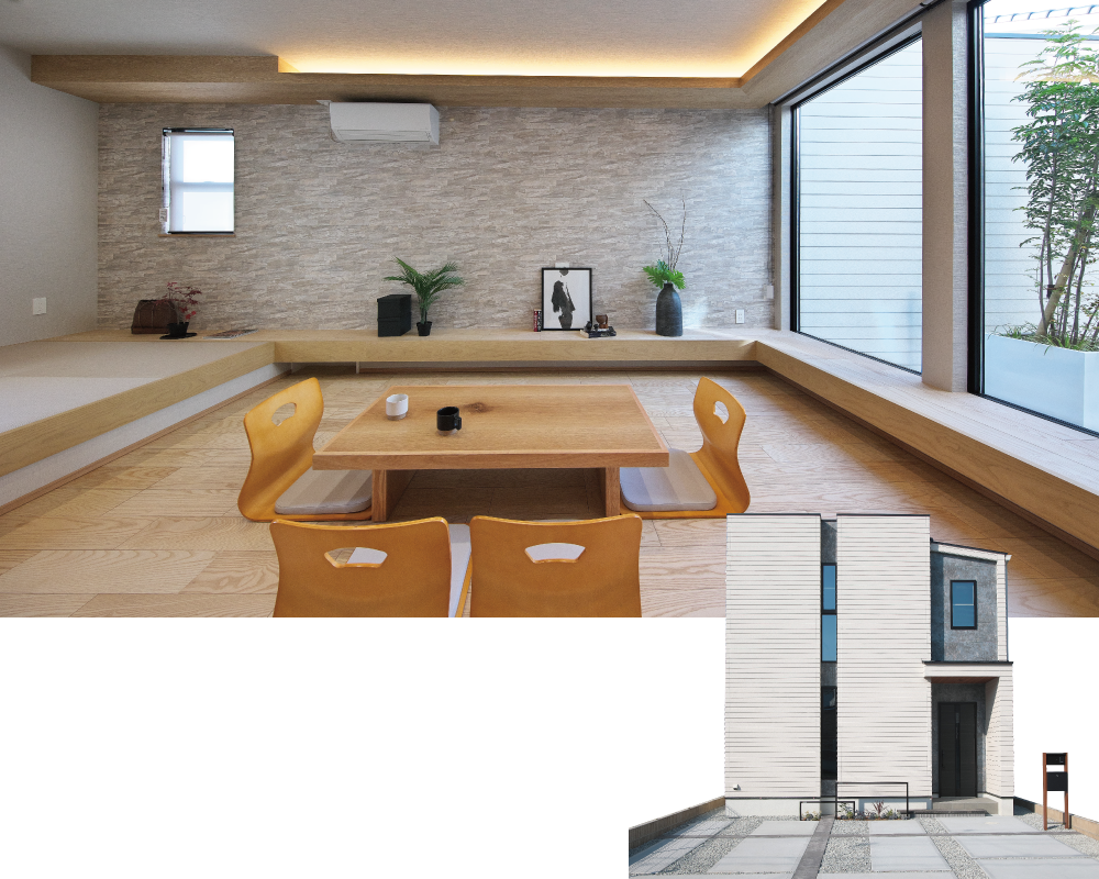 モデルハウス特集　街かど住宅展示場　ストークビレッジ稲美町国岡17号地モデルハウス　SHOWA GROUP（ショウワグループ）株式会社・昭和住宅　LDK