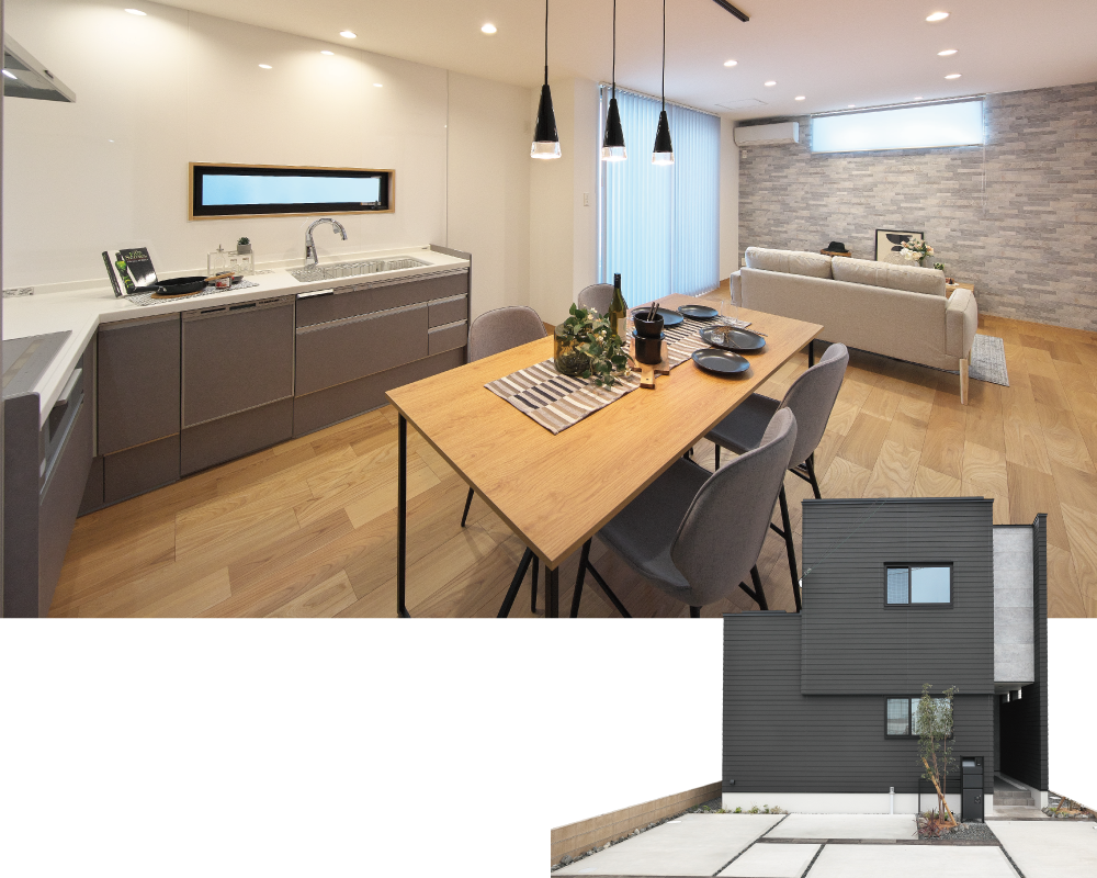 モデルハウス特集　街かど住宅展示場　ストークビレッジ稲美町国岡8号地モデルハウス　SHOWA GROUP（ショウワグループ）株式会社・昭和住宅　LDK