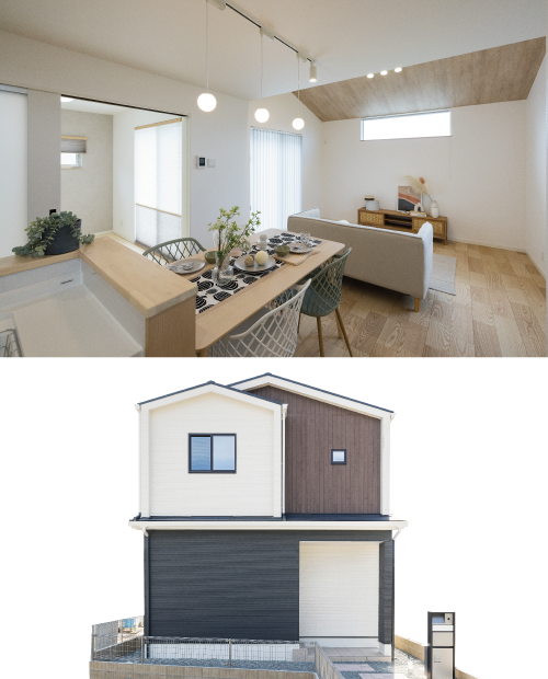 モデルハウス特集　街かど住宅展示場　ストークビレッジ加古川センターコート16号地モデルハウス　SHOWA GROUP（ショウワグループ）株式会社・昭和住宅　LDK