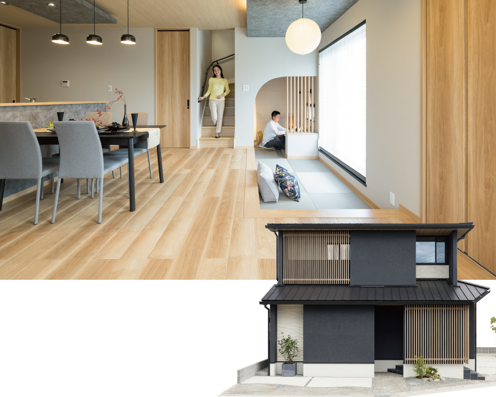 モデルハウス特集　ストークガーデン加古川町木村komachi1号地モデルハウス　SHOWA GROUP（ショウワグループ）株式会社・昭和住宅　LDK