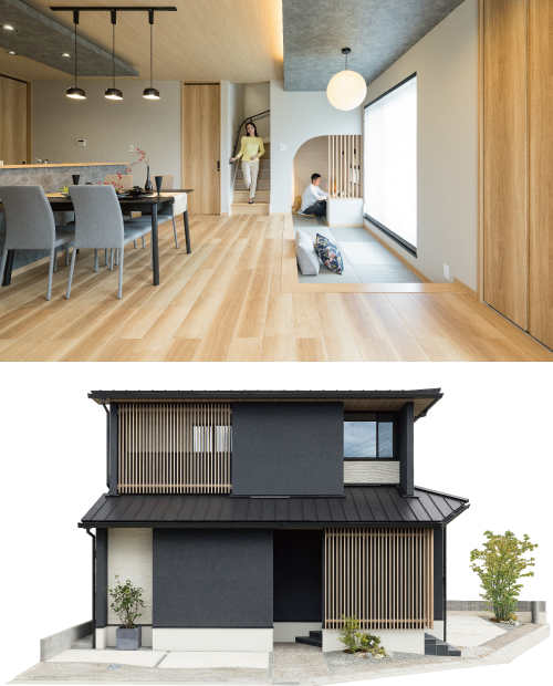 モデルハウス特集　ストークガーデン加古川町木村komachi1号地モデルハウス　SHOWA GROUP（ショウワグループ）株式会社・昭和住宅　LDK